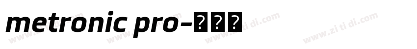 metronic pro字体转换
